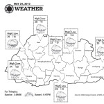 Bhutan Weather for May 24 2013