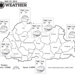 Bhutan Weather for May 27 2013