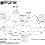 Bhutan Weather for July 19 2013