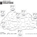 Bhutan Weather for August 10 2013