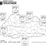 Bhutan Weather for August 15 2013