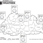 Bhutan Weather for December 09 2013